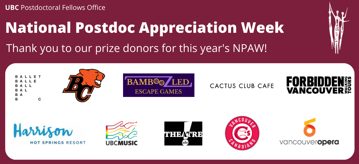 A thank-you collage of the 2022 NPAW donors. 
